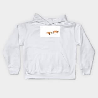 Chasing Foxes - Red Fox Kids Hoodie